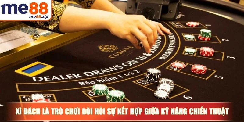 Cách chơi xì dách luôn thắng - Bí quyết hiệu quả cho bạn 2 Xì dách là trò chơi đòi hỏi sự kết hợp giữa kỹ năng và chiến thuật