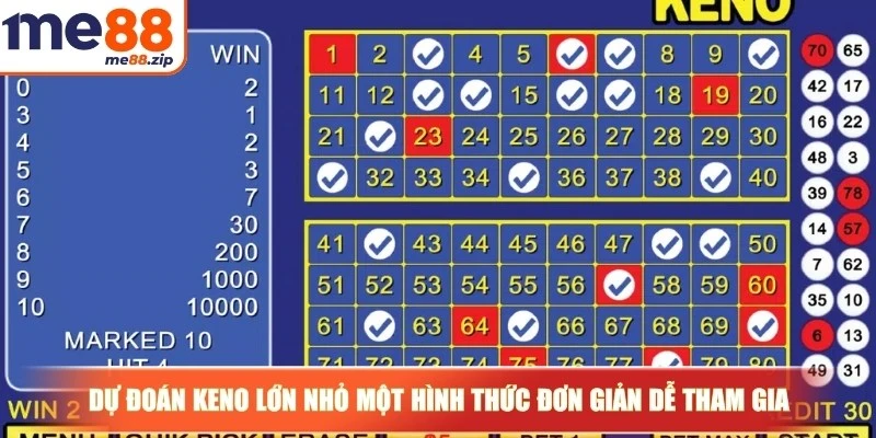 Keno là gì? Lựa chọn giải trí hiện đại rất được ưa chuộng 3 Dự đoán Keno lớn nhỏ một hình thức đơn giản dễ tham gia